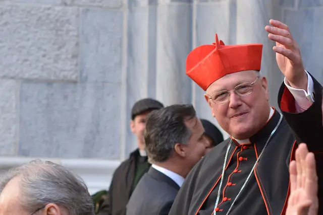 Cardinal Timothy Dolan at the 2016 St. Patrick's Day Parade